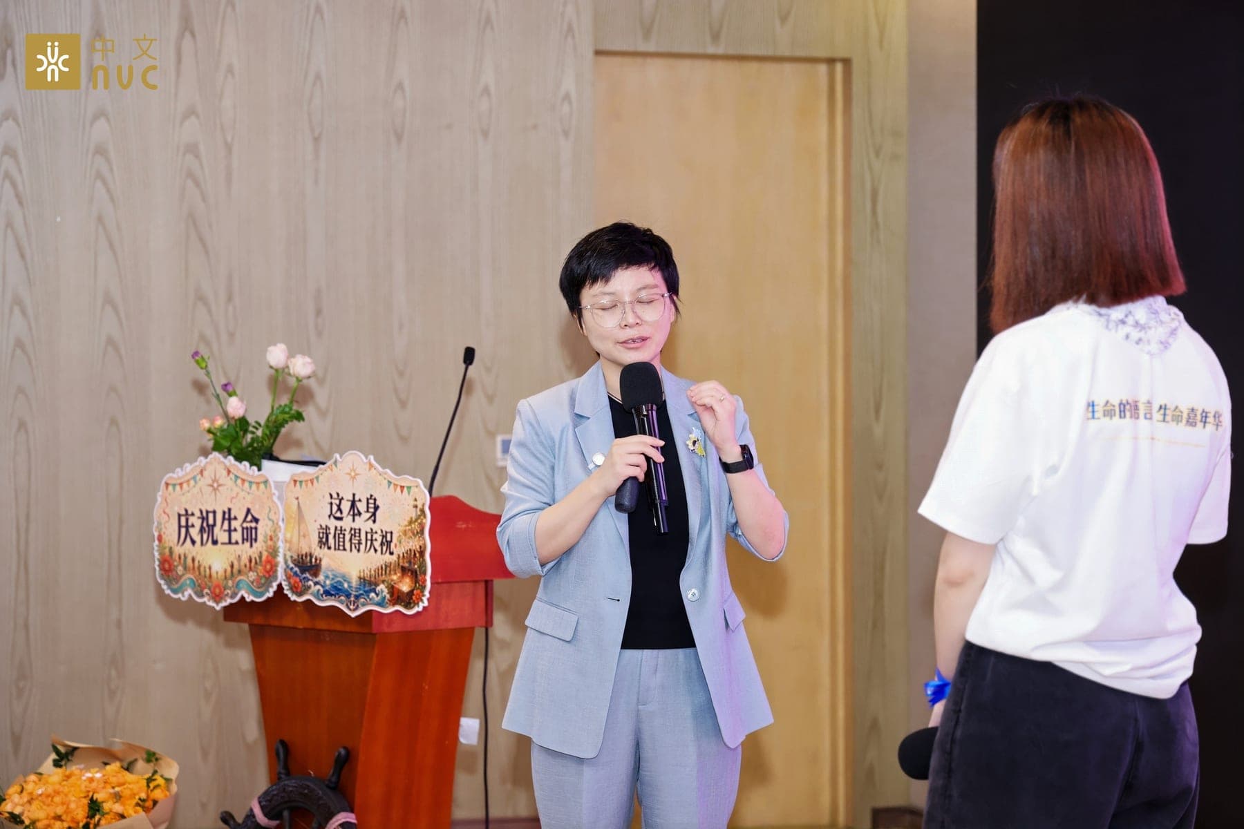 刘轶老师在北京站现场与伙伴交流